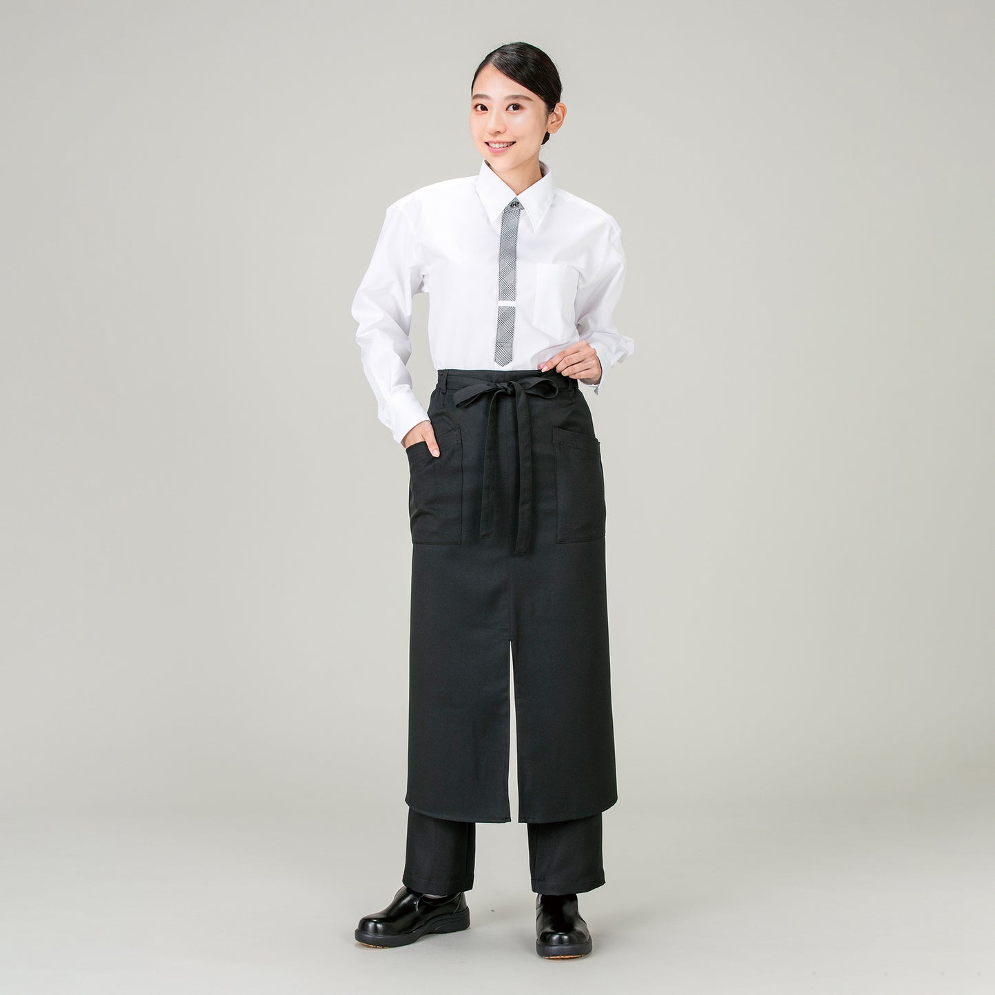 ロングエプロン