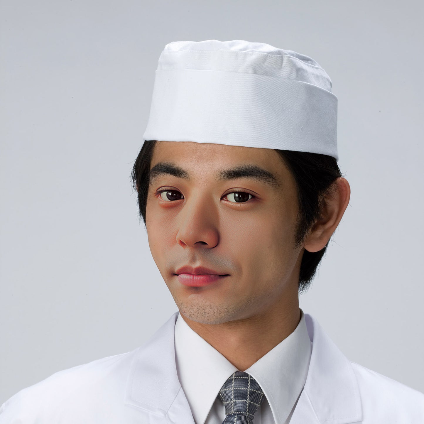和帽子　白