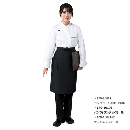 パンツ(ワンタック)　黒
