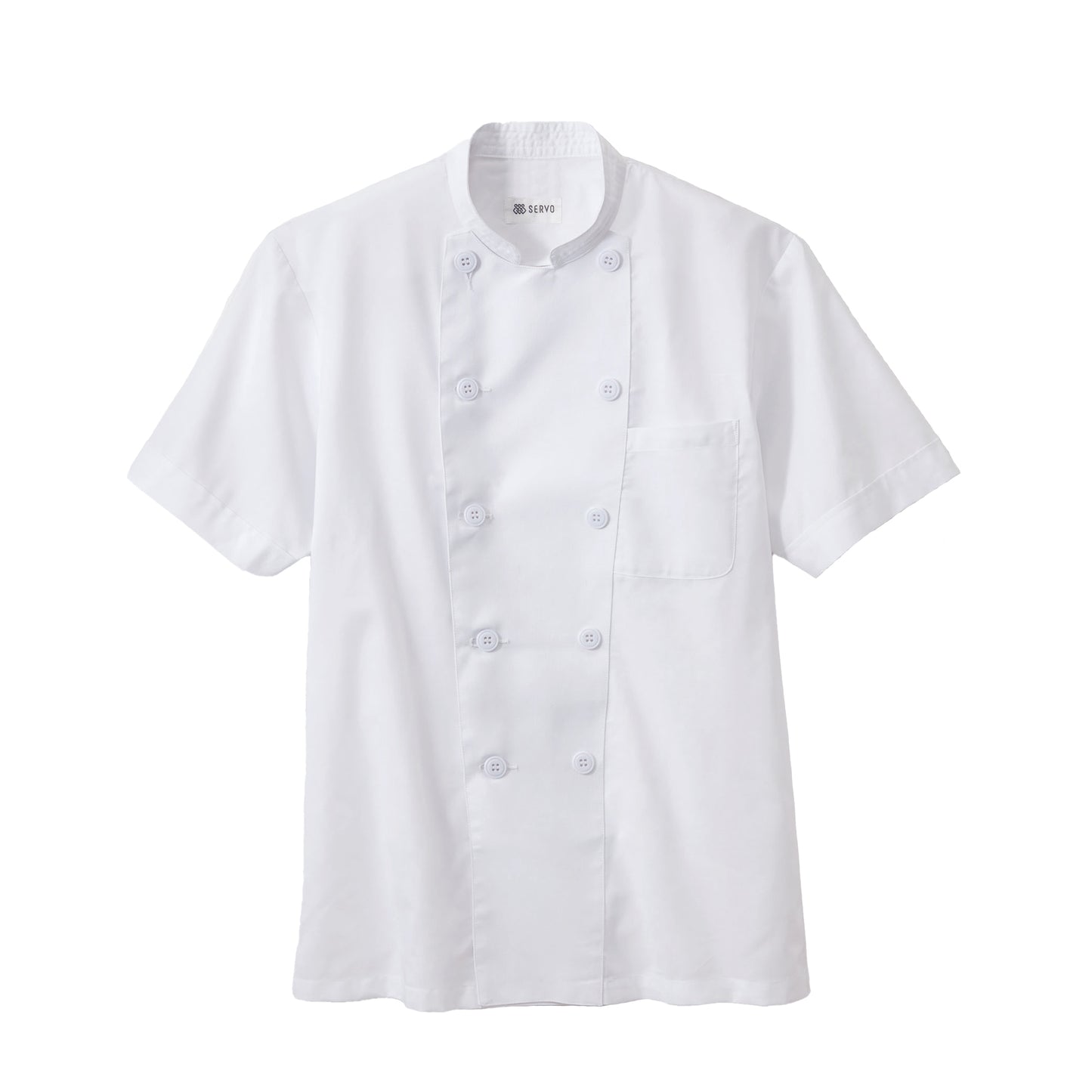コックコート半袖 ホワイト(KD-462)