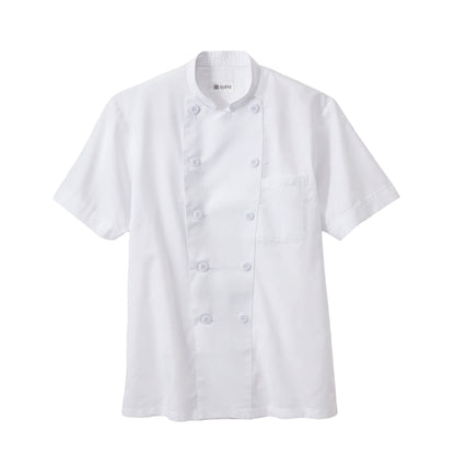 コックコート半袖 ホワイト(KD-462)