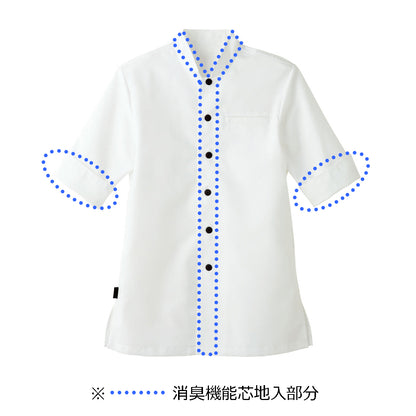 ショップコート七分袖