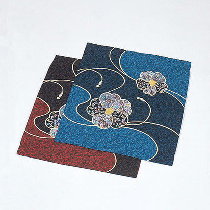 座布団カバー「二点花絵」