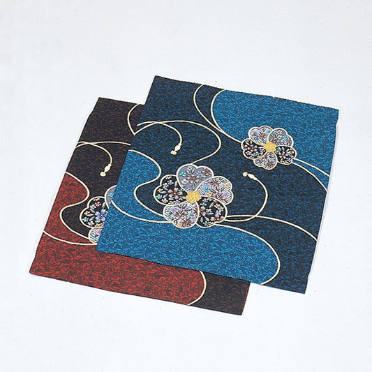 座布団カバー「二点花絵」