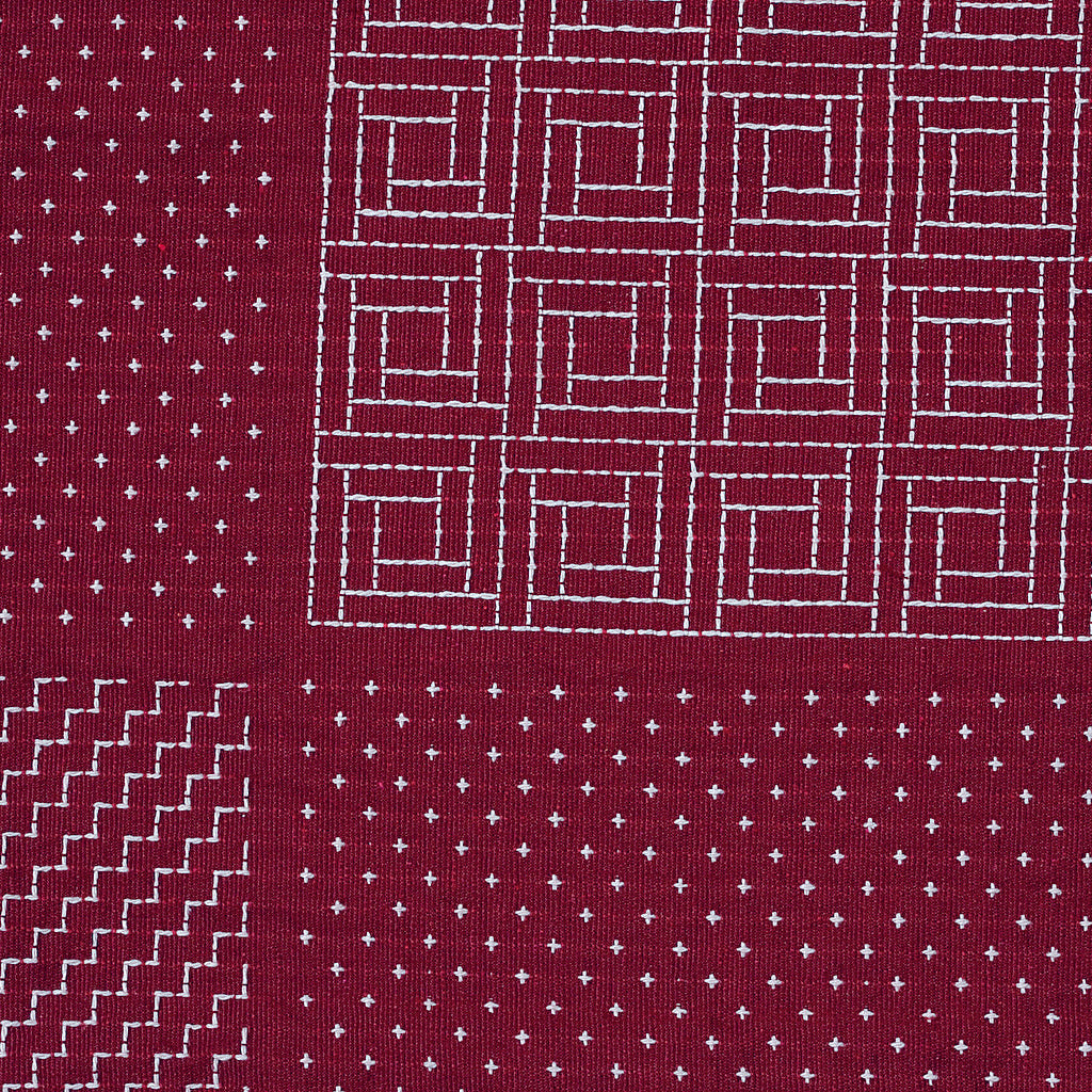 座布団カバー「刺し子」