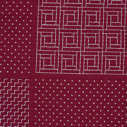 座布団カバー「刺し子」