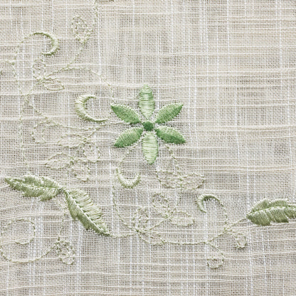 刺繍レース座布団カバー