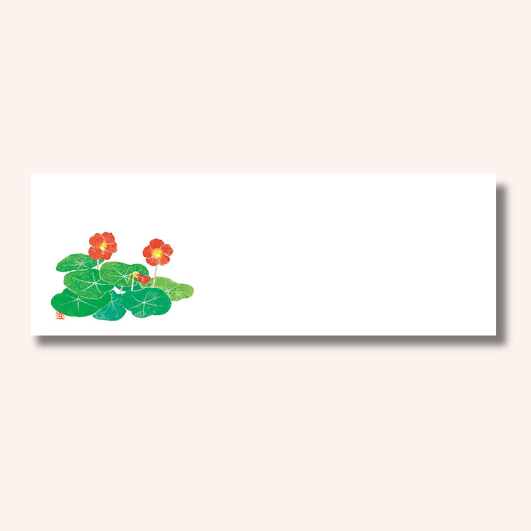 192-20050　箸置雲竜和紙マット　金蓮花(5～11月)