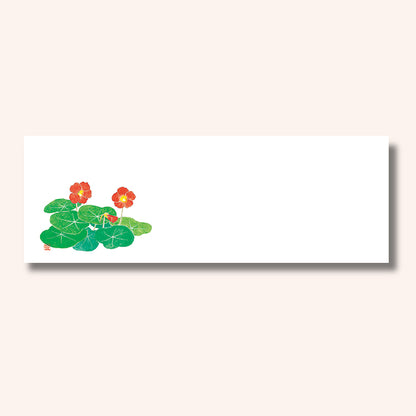 192-20050　箸置雲竜和紙マット　金蓮花(5～11月)
