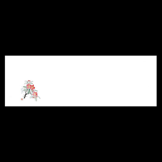 192-20118　箸置雲竜和紙マット　りんご (4・5月)