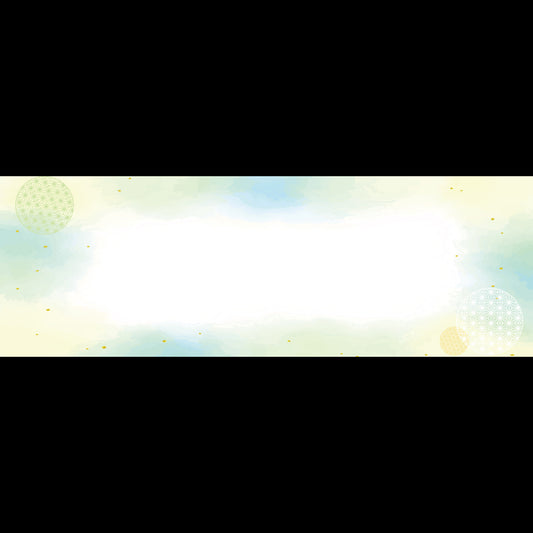 192-20155　箸置雲竜和紙マット　金閣麻の葉手まり