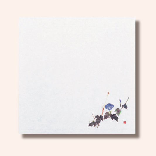 耐油天紙懐敷 朝顔 (7・8月)