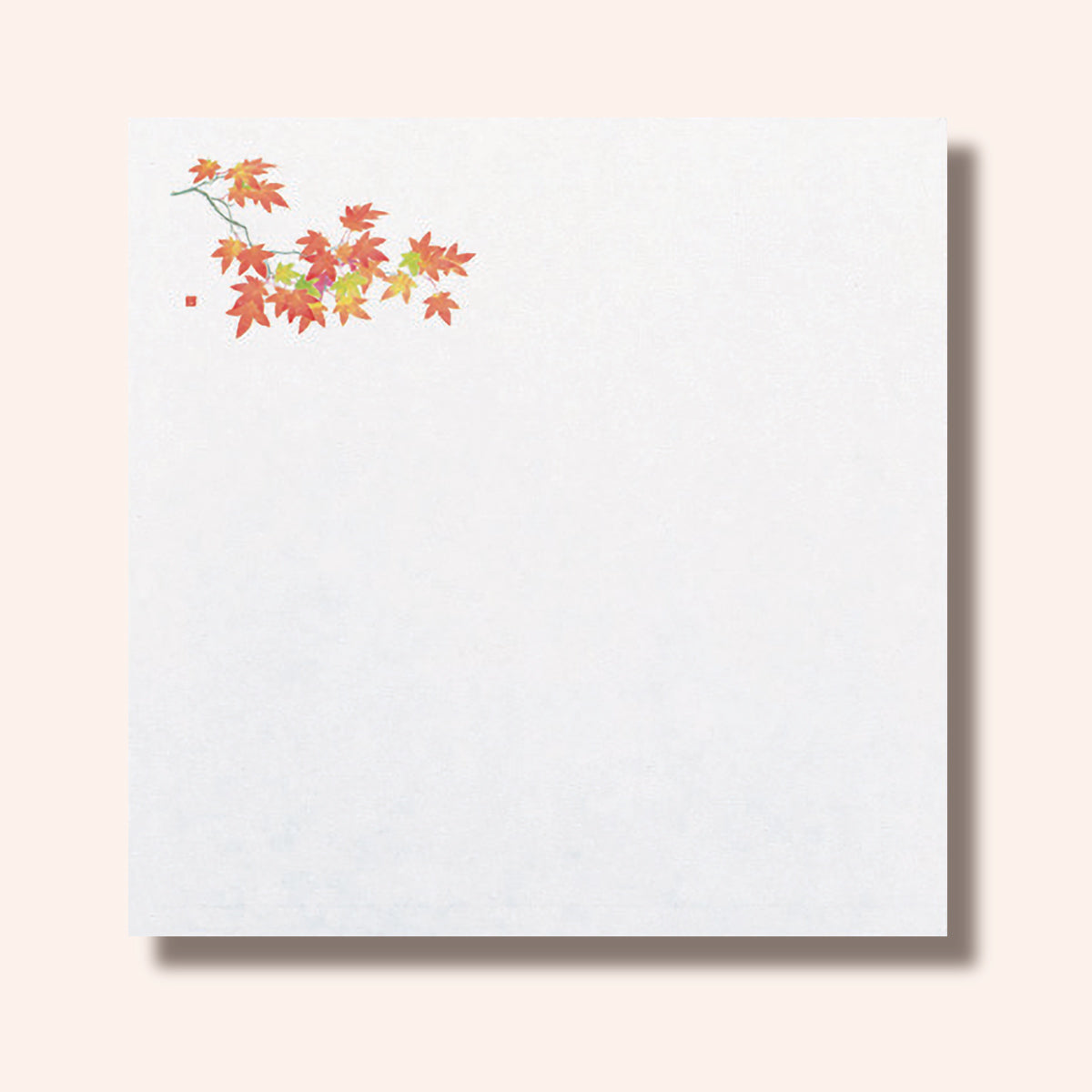 耐油天紙懐敷 紅葉 (9・10月)