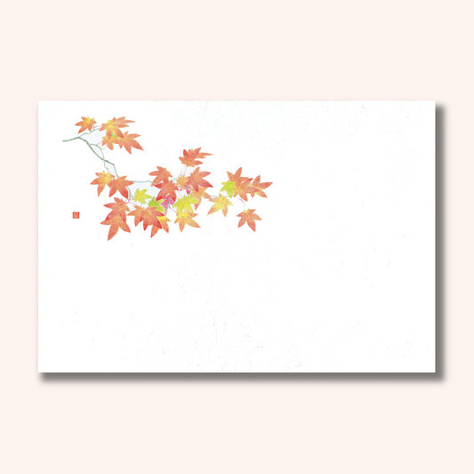 201-10220　38cm上質紙マット 新紅葉(9・10月)