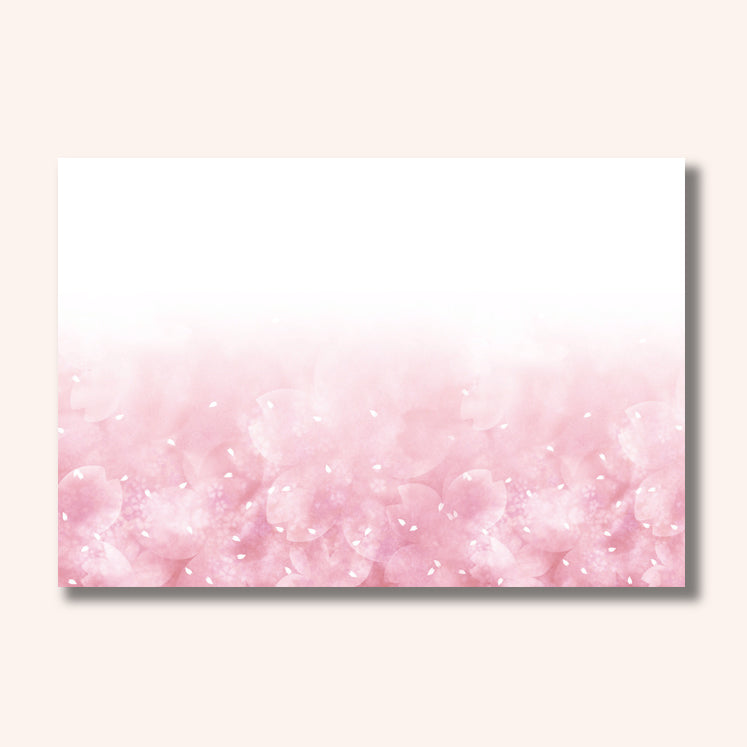 201-10263　38cm上質紙マット 薄紅桜