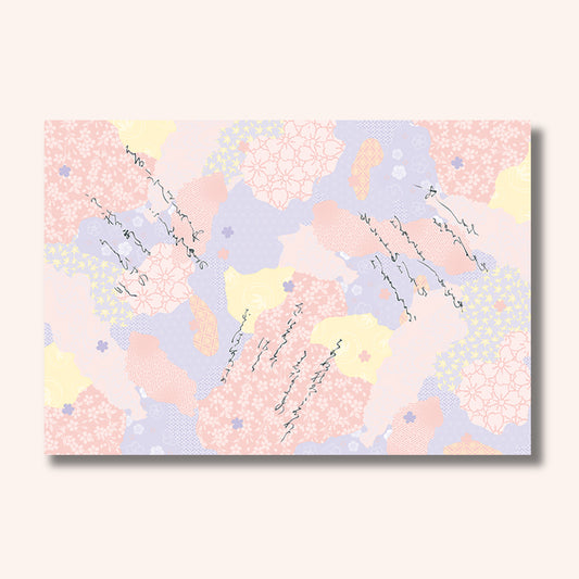 201-10292　38cm上質紙マット 万葉浪漫