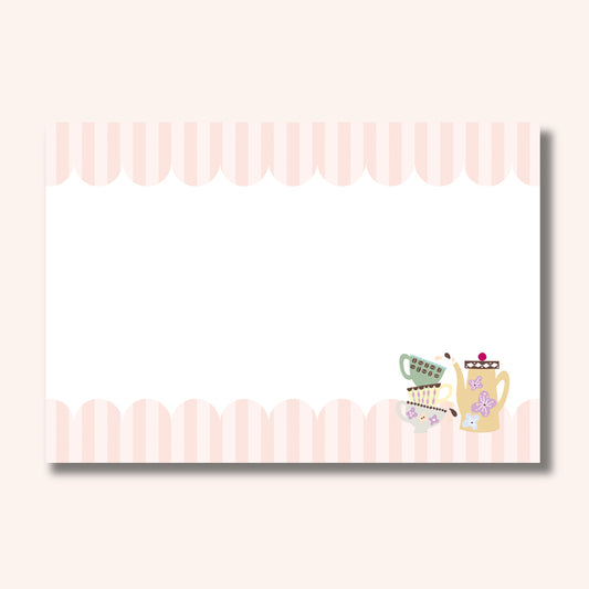 201-10293　38cm上質紙マット ティータイム