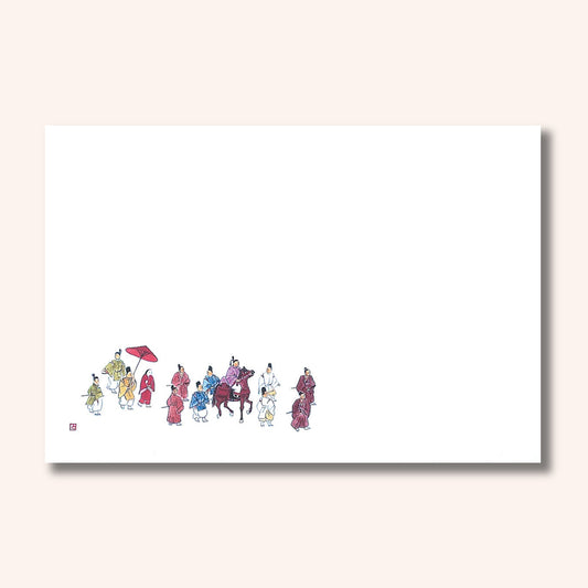 201-10308　38cm上質紙マット 時代祭り (10月)