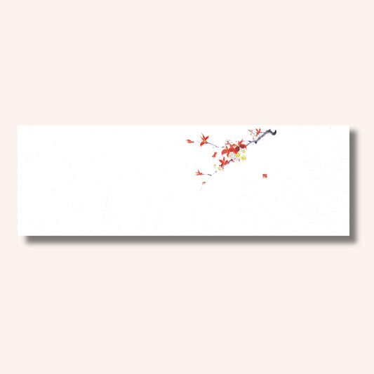 192-20031　箸置雲竜和紙マット　桜 (3・4月)