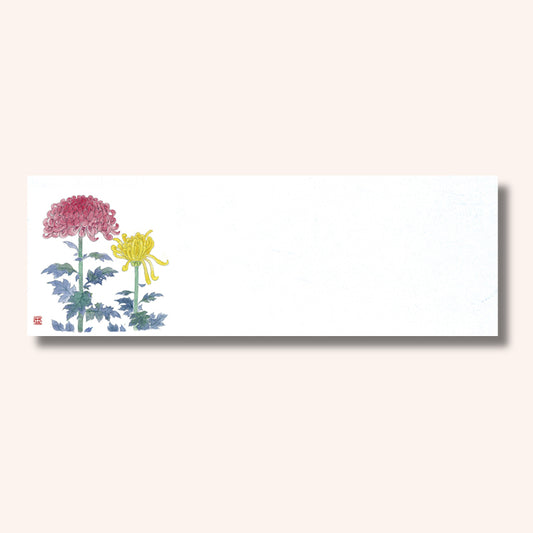 201-20174　上質紙13cm長角マット 新菊 (9・10月)