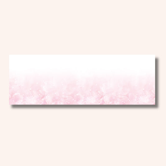 201-20205　上質紙13cm長角マット 薄紅桜