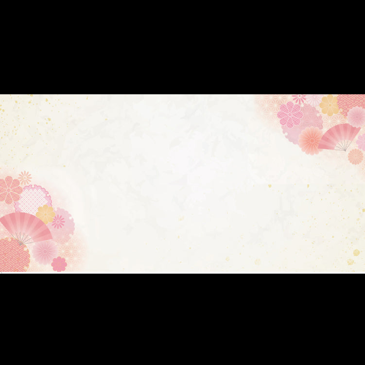 201-30124　上質紙お手元マット　金閣吉祥文様　桜色