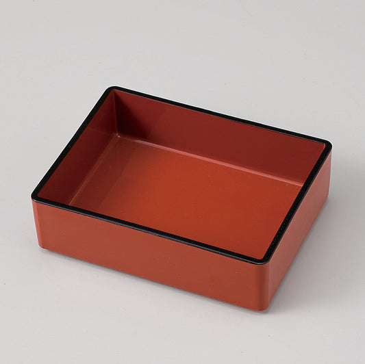 300-12012　朱天黒角長鉢<小>