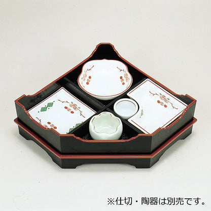 300-20111　五山松華堂　黒天朱