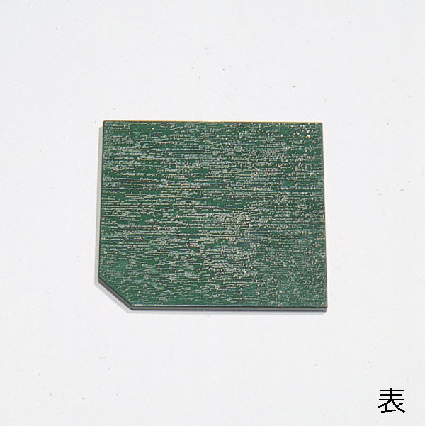 305-35141　両面板　<表>グリーン<裏>クリーム