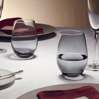 138-10616　ウォーターバリエーション　12タンブラー(スモーク)　T-24104HS-SS