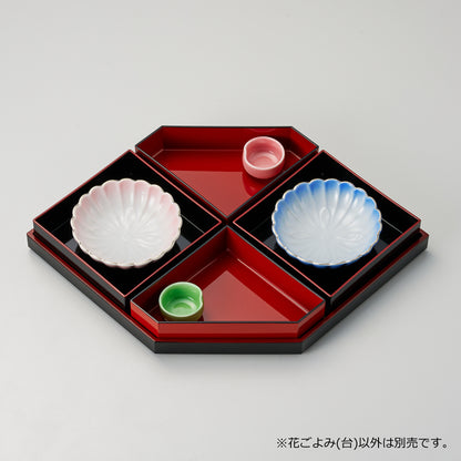 310-33121　花ごよみ　黒天朱