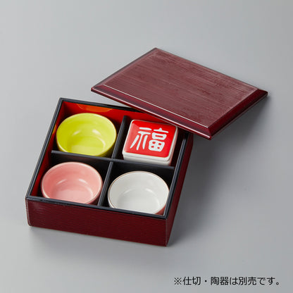 おこぼ　タメ千筋内朱