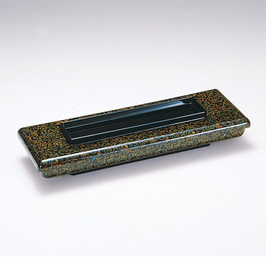 380-33241　う平<特大>　グリーン貝堆朱内朱<A型、仕切有>