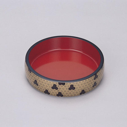 太鼓型桶　亀甲内朱