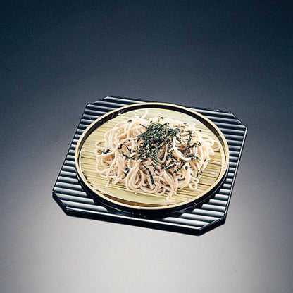 420-16011　日の出皿　黒天金