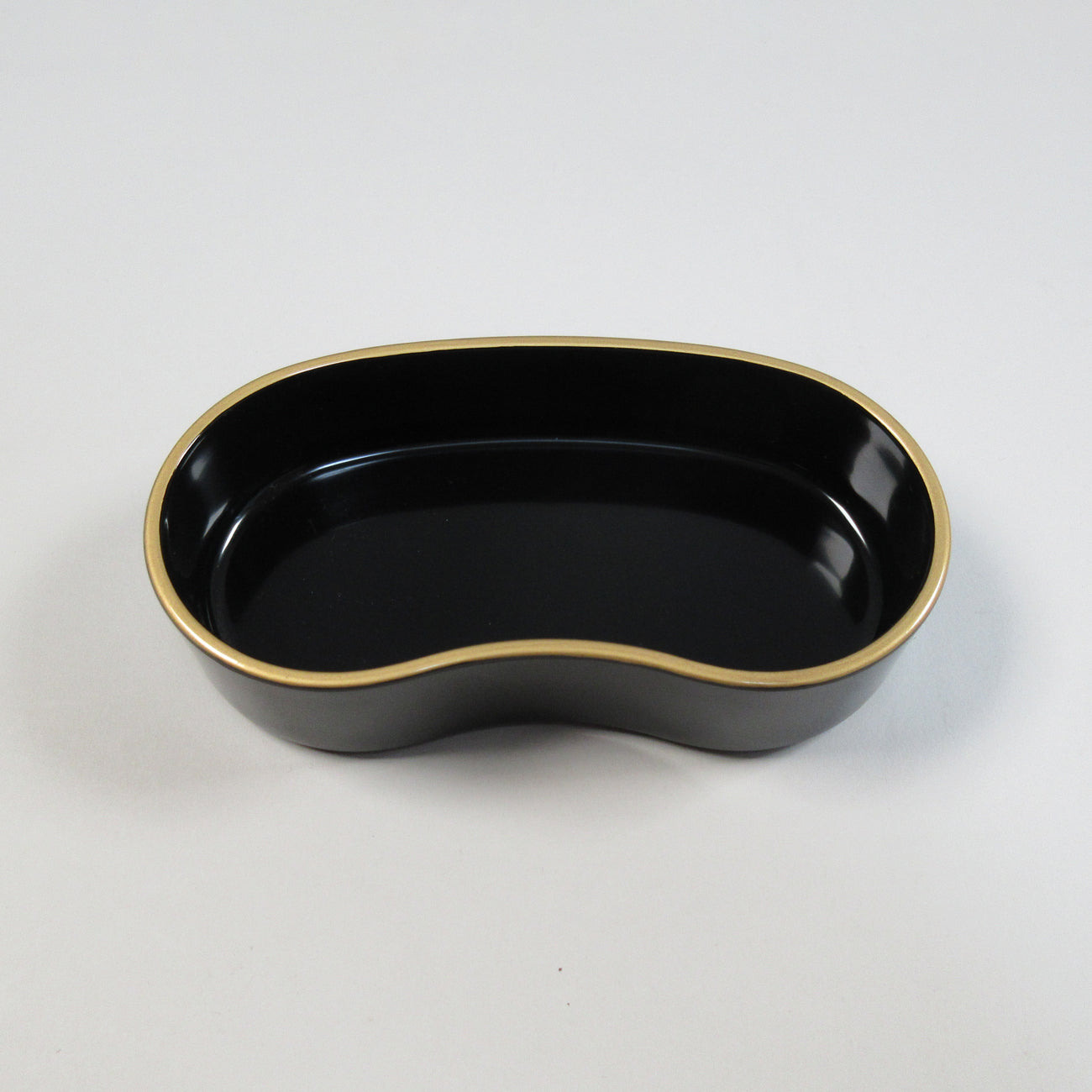 440-23021　5.5寸双輪鉢(浅型)　黒天金