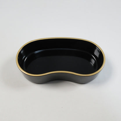 440-23021　5.5寸双輪鉢(浅型)　黒天金