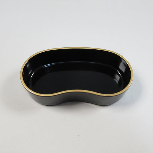 440-23021　5.5寸双輪鉢(浅型)　黒天金