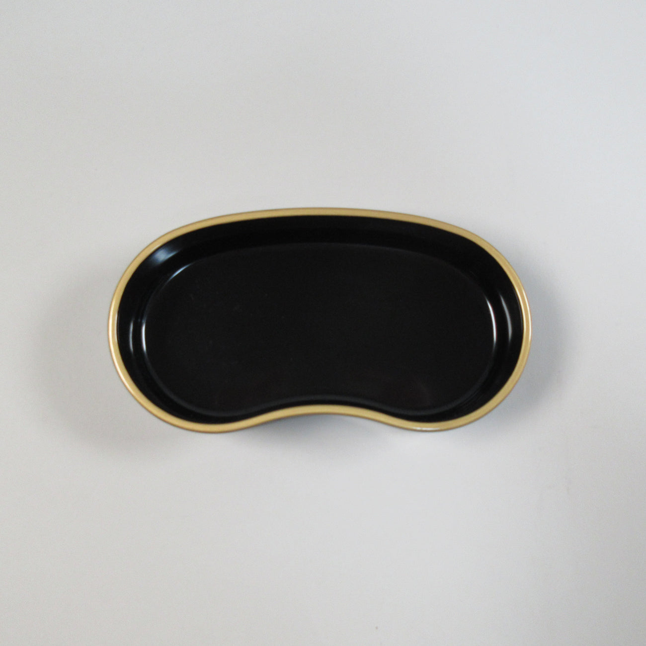 440-23021　5.5寸双輪鉢(浅型)　黒天金