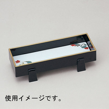 610-28046　洞院角長隅切流水陶板