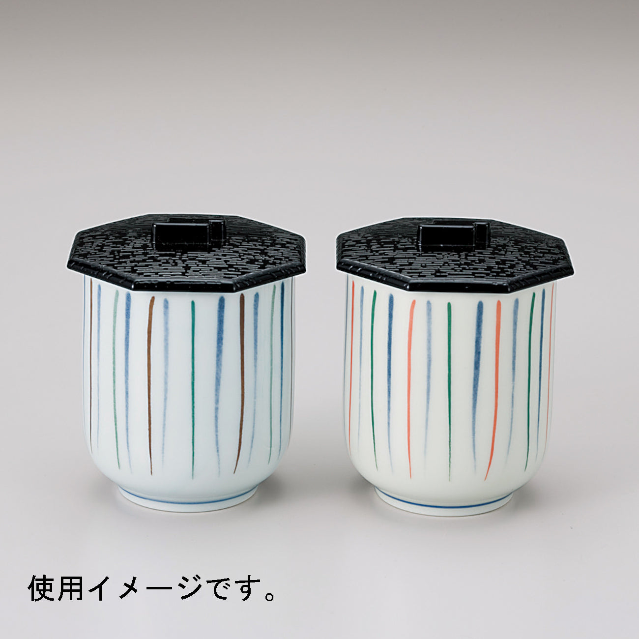 470-30012　7.3cm八角蓋　黒塗