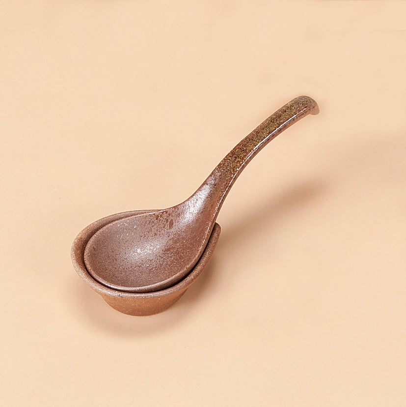 南蛮織部　大レンゲ・大受台