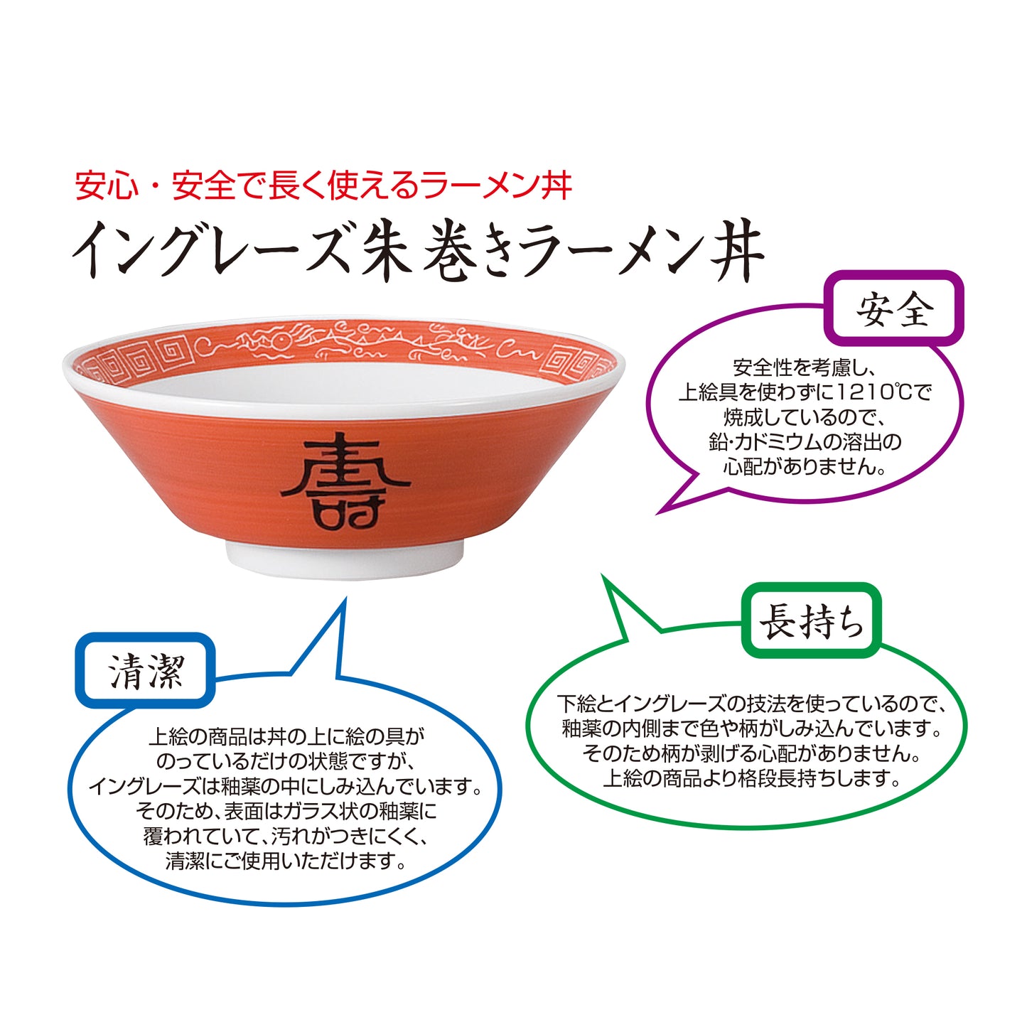 切立丼 朱巻き竜門