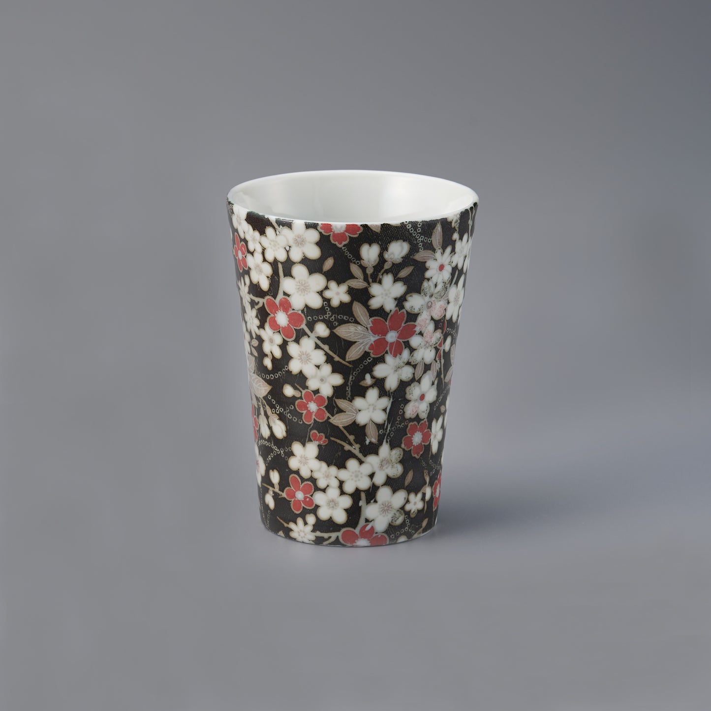 523-00016　都友禅フリーカップ(大) 黒