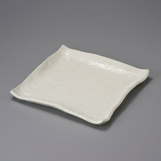 530-00156　四角大皿　白