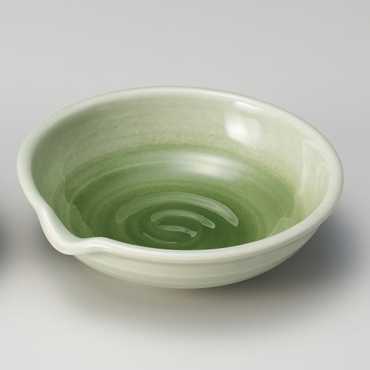 537-146027000　緑青磁片口5.0鉢