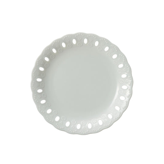 546-00052　エコール　15cmプレート　特白