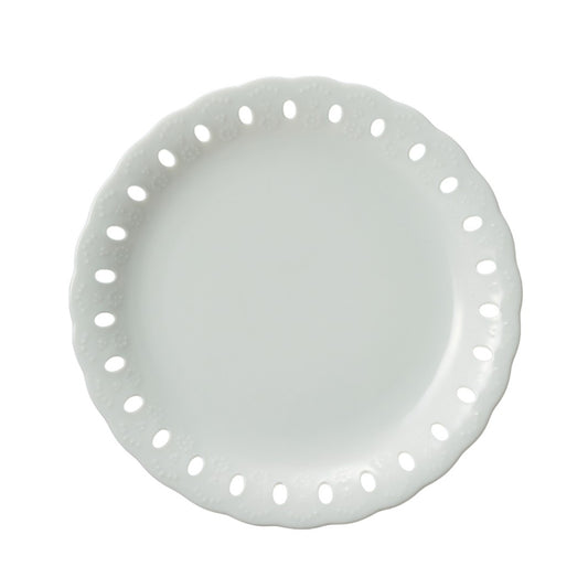 546-00053　エコール　20cmプレート　特白