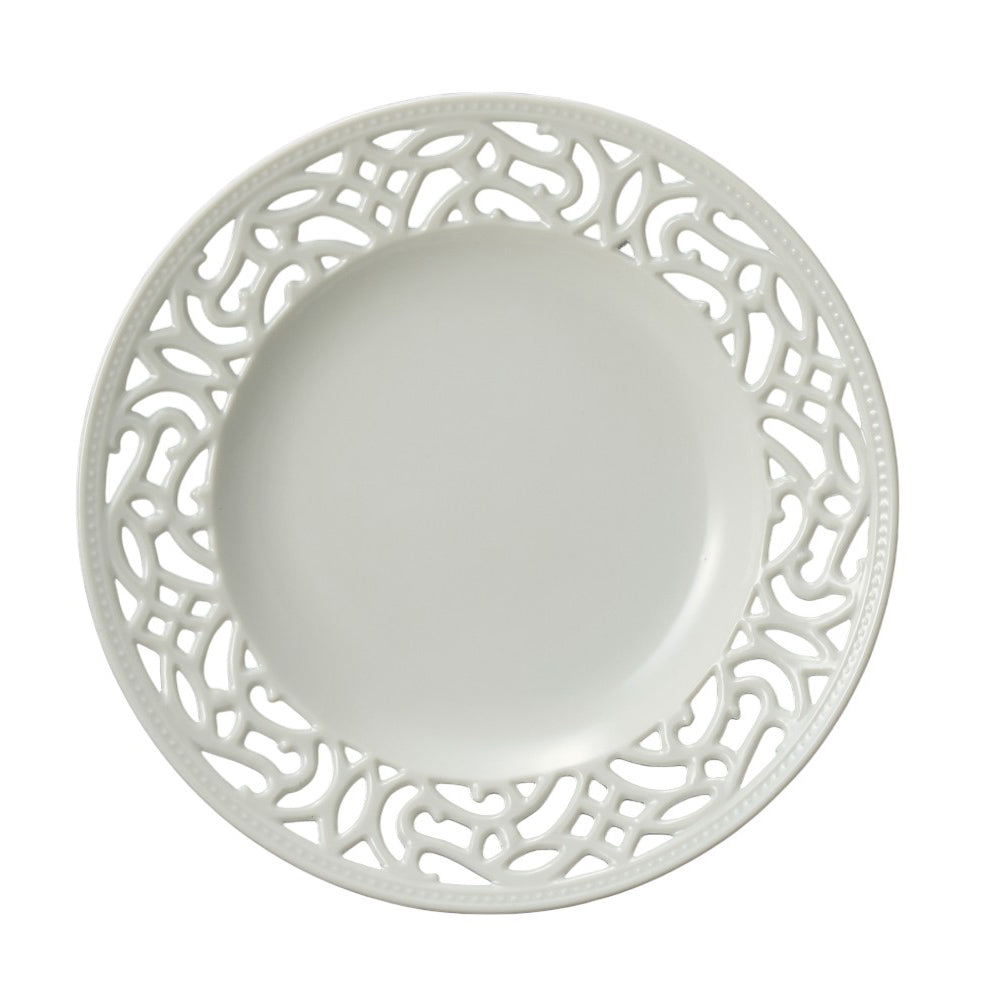 546-00056　スカシ　19cmロイヤルプレート