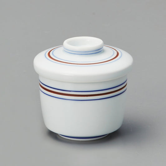 555-00022　ミニムシ碗呉須錆筋